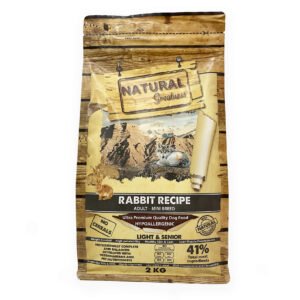 Pienso Natural Greatness Receta de Conejo. 2kg