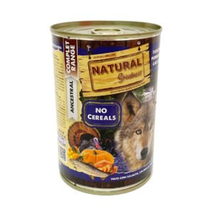Natural Greatness Pavo con Salmón, Calabaza, Boniato y Espino Amarillo. 400gr