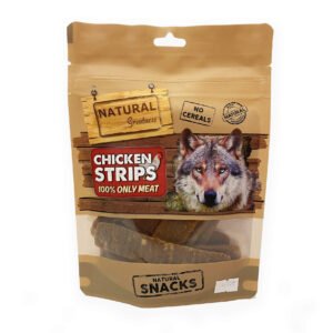 Natural Greatness Snacks. Tiras de pollo. 70g
