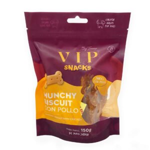 VIP Snack Munchy Biscuit con Pollo. 150g