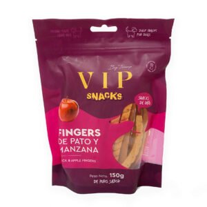 VIP Snack Fingers de Pato y Manzana. 150g