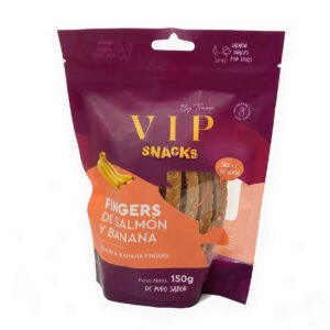 VIP Fingers de Salmón y Banana. 150g