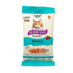 Serrano Snacks Para Gatos Urinary Pollo. 50gr