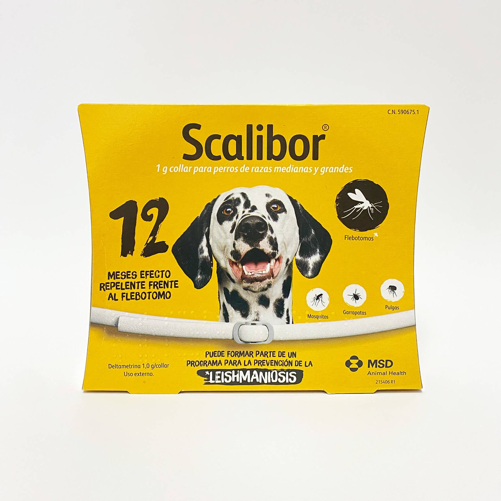 Scalibor collar antiparasitario. Perros grandes y medianos. 12 meses