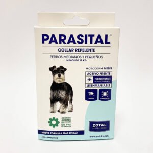 Zotal Parasital Collar Antiparasitario Perros Medianos y Pequeños. 4 meses